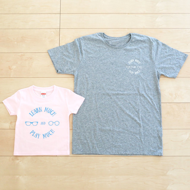 パパ用とキッズ用のTシャツ